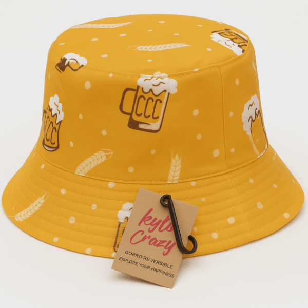 Bier-Design Sommer-Set – Hut + Handtuch – Bild 2